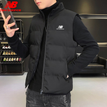 New Bailun vest men autumn and winter down cotton padded thick warm vest size handsome waistcoat NB tide