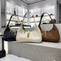 Bag female 2021 summer new fashion small ck female bag 40781495 shoulder armpit bag retro baguette bag dumpling bag