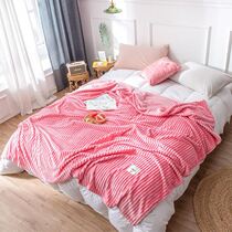 Blanket Summer Thin Girls Office Anti-Air Conditioning Blanket Cover Leg Coral Fleece Man Hair Towel Sheep Nap