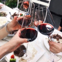 Goblet creative personality red wine glass household set decanter large European luxury pair of high-end crystal cups