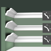 High-end PU lines plain surface PU corner lines modern American lights with ceiling corners PU lines non-gypsum lines