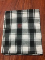 Minnan baby traditional customs black and white plaid cloth baby section with 10000 words swastika holding quilt quilt 