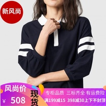 AIGLE AIGLE counter SPRING   Summer 2021 LARI womens THREE-point SLEEVE POLO SHIRT K5413 K5414