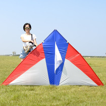 Wang Yizi Kite Weifang authentic 544 soft umbrella carbon pole large adult triangle breeze easy to fly