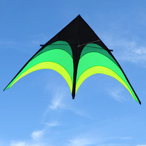 Weifang New Prairie kite beginner children breeze easy to fly large high-end adult long tail umbrella triangle