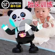 Sound can move children's educational early education toys 6 months 0-1 year old baby practice head-up training baby boys and girls