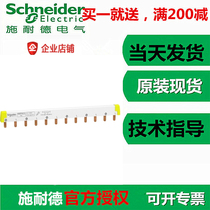 Schneider bus 2P 12-bit can be connected to 6 2P air-open connection copper row terminal block A9XPH212