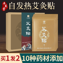 Pingzhitang moxibustion knee stickers warm stickers moxibustion stickers cervical spine neck shoulder waist and abdomen cold and fever wormwood essential oil hot compress stickers
