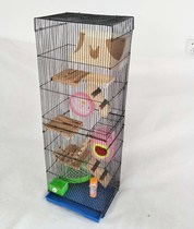 Three-story Dragon cat cage golden flower Demon King King squirrel cage guinea pig honey bag big villa extra large ChinChin standard cage