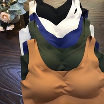 Japan peace of mind no trace 05 upgraded version of No steel ring no bra gathering seamless vest bra underwear bra bra