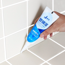 Plastic steel mud waterproof mildew proof kitchen bathroom edge rubber toilet toilet toilet filling seam waterproof glue plugging ceramic cement