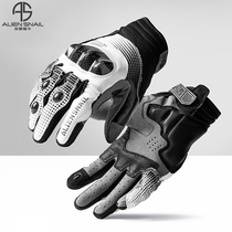 Alien snail T3 riding gloves carbon fiber anti-fall men and women four seasons breathable motorcycle gloves motorcycle gloves