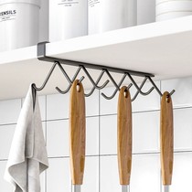 Hook Multifunction Drainage Hook Kitchenette Free of perforated cabinets Home Hanging Clothes Hook Wardrobe Closets Stratix Shelf