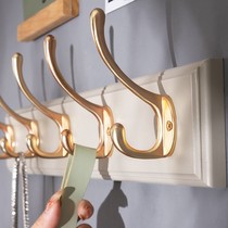 Hanging hanger wall hanging wall upper door bedroom entrance hanging clothes hook Xuanguan clothes hat wall style clothes rack hanger