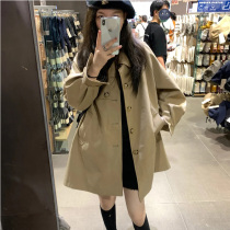 Small sub windsuit woman 150cm explicit 2022 spring new advanced senses this year the popular middle style coat spring and autumn
