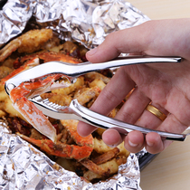 Crab crab eating tool crab two-piece set household hairy crab clamp peeling crab needle household multifunctional clip