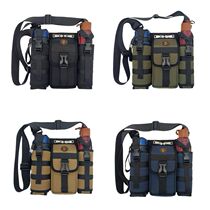 New Middle Aged Travel Backpack Outdoor Leisure Single Shoulder Diagonal Satchel Travel Tour Bag Umbrella Kettle Bag Fashion