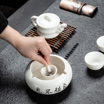 Hongbo Zhenin creative personality fashion windproof large household ceramic ashtray living room office Europe Japanese style