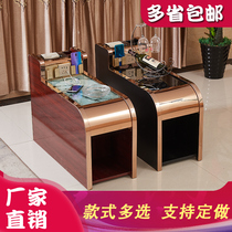 Foot bath sofa tea table cabinet simple economy nail corner Sauna massage foot washing cabinet beauty small coffee table