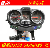 Applicable Haojue Silver Leopard HJ150-3A instrument assembly Silver Leopard HJ125-7E road code table odometer (hood version)