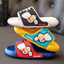 Ottman Summer Children Cool Slippers Boy Cartoon Indoor Non-slip Home Bathroom Girl Baby Slippers