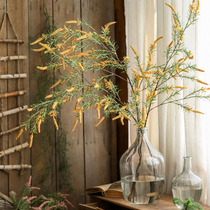 Long Branches Rosemary Simulation Flowers High Branches Living Room Floor Plastic Fake Flowers Furnishing 2021 New Decorative Flower Pendulum pieces