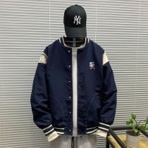 Spring 2022 new baseball uniform mens jacket Korean version loose thin jacket versatile sports tide brand handsome top