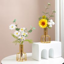 Nordic ins light extravaganza Fancy Flowers Simulation Flowers Living-room Dry Flowers Furnishing Table Flower Pendulum Flowers Decorations Floral Swing Pieces
