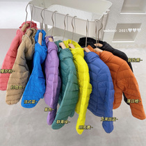 Anti-season children light and thin down clothes for boys 2021 new ocean gas girls winter baby baby winter clothing jacket