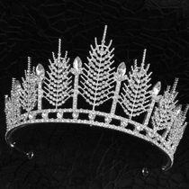 New Style Bride Crown Headwear Wedding Dress Accessories Mori Crown Stage Performance Hair Accessories Birthday Gifts 2