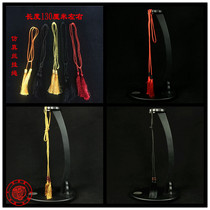 Sword Lanyard Red Yellow Ice Silk Back Cage Silk Rope Tai Chi Sword Accessories Martial Arts Supplies