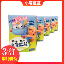 Three squirrels deer blue and blue fruit wood roasted meat for more than 9 months baby pork snacks