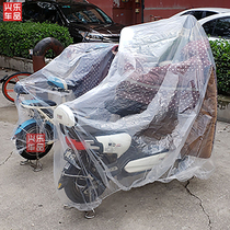 2018 New pedal electric car car jacket motorcycle battery rainproof sunshade transparent thick dustproof Universal