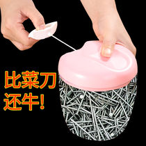 Household manual meat grinder small pull-cut chili mixer dumpling stuffing minced meat artifact mincing garlic vegetable Uffer