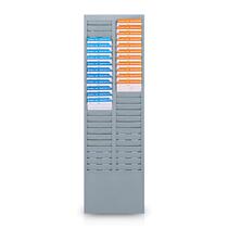 (Falling insurance and compensation to install screws 50-position card holder) attendance frame punch card rack 50-bit hit