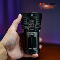 ACEBEAM X50 new bright fast charge Search Flashlight 40000 lumens with handle