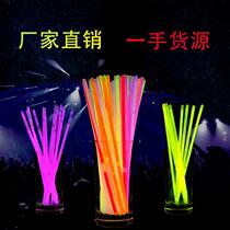Fluorescent Stick 100 Manufacturer Direct Sale Luminous Fluorescent Stick Nightstand Hot Selling Luminous Stick Party Concert