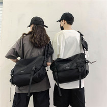 Day Ensemble Men Tooling Women Skew Satchel Summer Personality Tide Card Original Juku Functional College Student Leisure Single Shoulder Backpack Tide