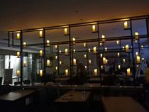 Can be connected to 220V DC led electronic candle lamp wiring Candle Light Bar Club restaurant interior decoration