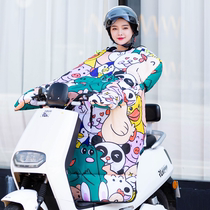 Electric car warm gloves personality creative helmet horns wind barrier night reflection tail light Bluetooth headset