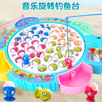 Baby fishing toys children kitten fishing rod electric spin 2 Music 3 Girls benefit Intelligence 4 boys brain 5