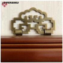 Chinese imitation antique bronze accessories plaque photo-frame character painting hook picture frame frame cross stitch hanging picture hook painting pendant pure copper