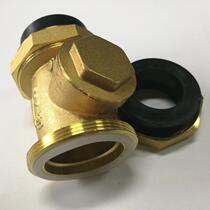 PE pipe Brass Check valve 4 6 minutes 1 inch horizontal check valve inner and outer wire water pipe check valve DN15 20 25