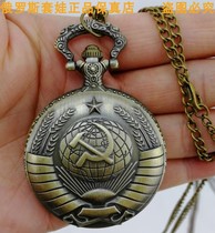 Pocket watch mens and womens sweaters decorative table Russian characteristic architecture Castle Church European style Vintage exquisite high-end
