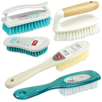 Huajia Qingqing shoe brush long handle soft hair laundry brush plate brush cleaning brush Multi-function creative transparent brush shoe brush