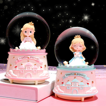 Frozen Aisha Crystal ball Music Box Princess Aisha Music Box Girl Childrens Day birthday gift decoration