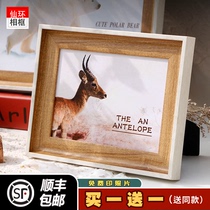 European-style photo frame table 6 inch 7 inch 8 inch 10 inch A4 creative family portrait wedding photo wash photo wall hanging 12 inch