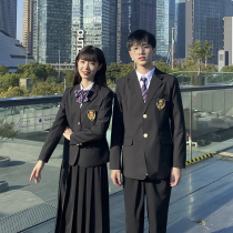 Banfu Autumn Winter Suit Korean Version Suit Academy Wind Ingléen Style High Middle School Raw Dress Long Sleeve Jacket School Uniform