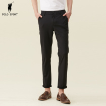 Polo Sport Mens Leisure Groups Summer New Trousers Cold Business Black Trousers