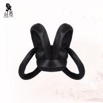 Hanfu wig hair bun antique style children female flying bun costume hairstyle one head back of the head
